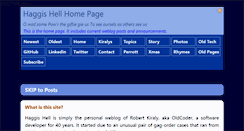 Desktop Screenshot of haggishell.com